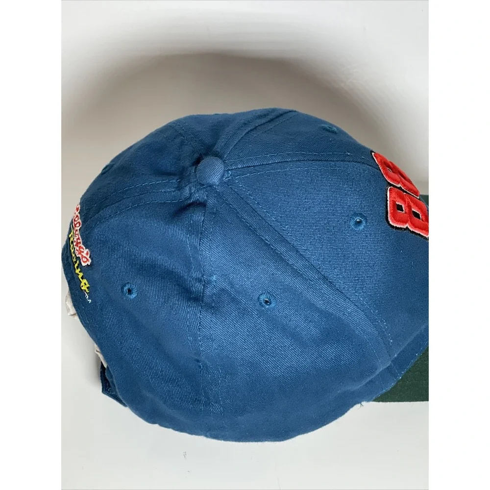 Mens Dale Earnhardt Jr 88 Kelloggs Racing Hat Blue Green 2008 NASCAR Cap - Picture 8 of 12